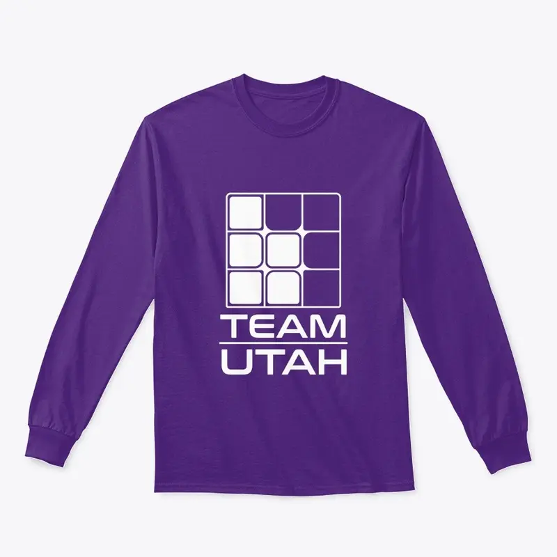 White Logo Team Utah Merch