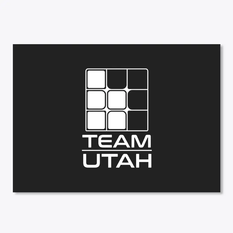 White Logo Team Utah Merch