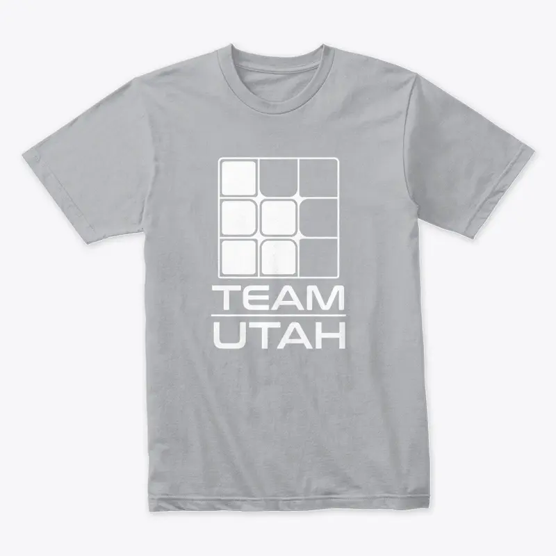 White Logo Team Utah Merch