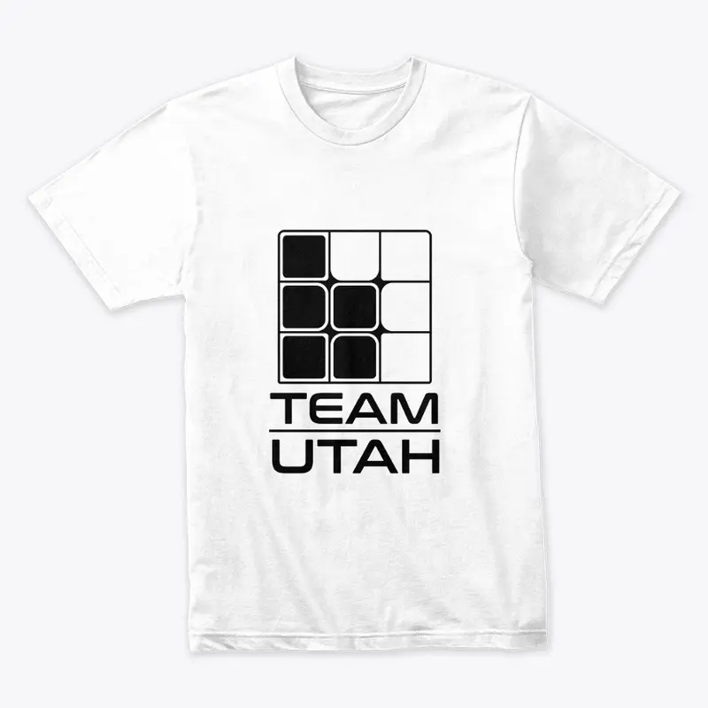 Black Logo Team Utah Merch